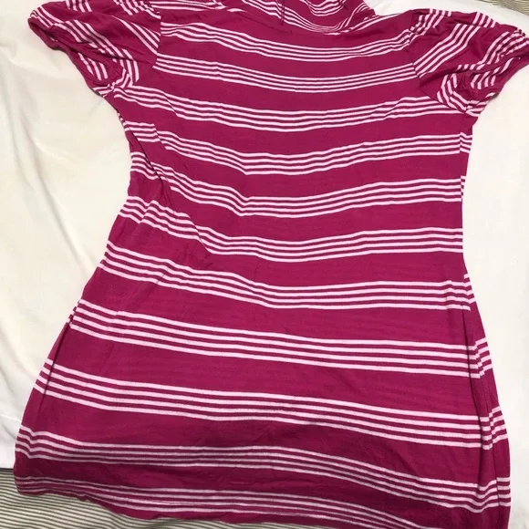 3/$9 Splendid USA made short sleeve Pima hoodie - Picture 3 of 4